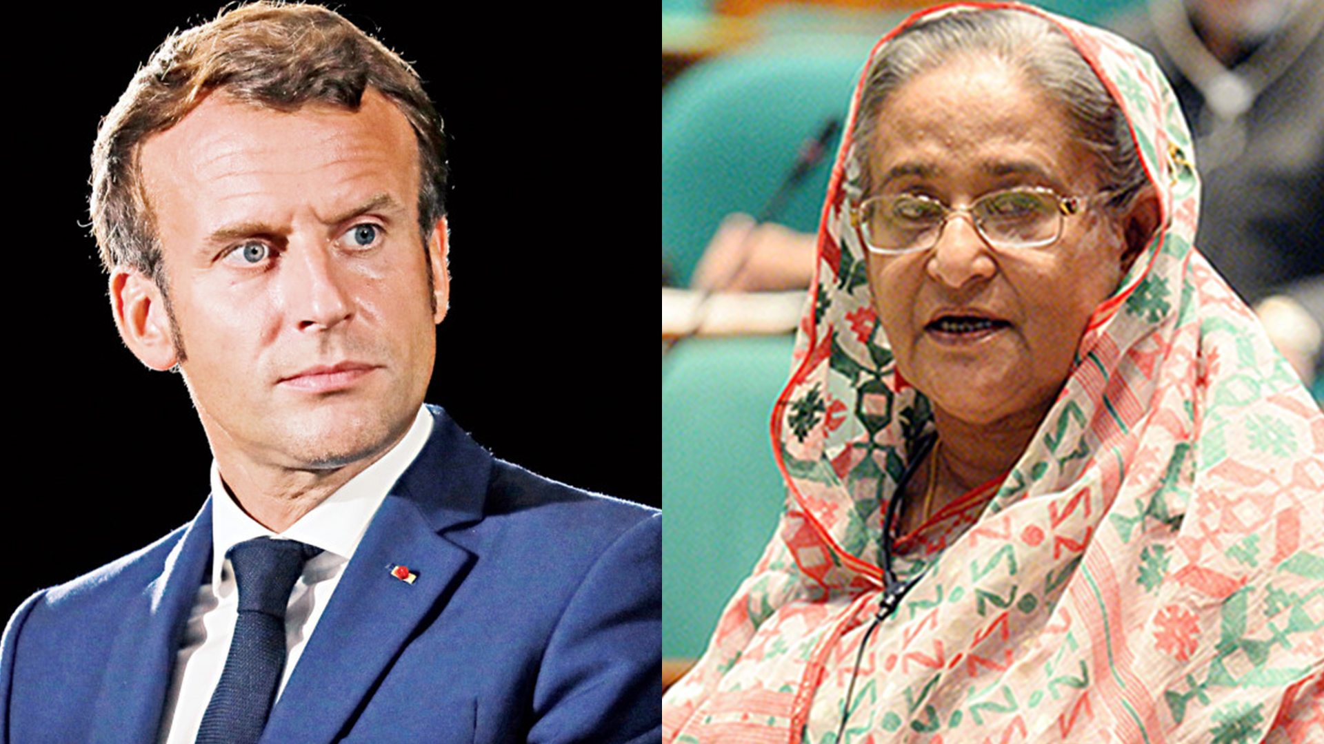 Macron writes to Hasina on exhibit of Marc Riboud’s Liberation War photos