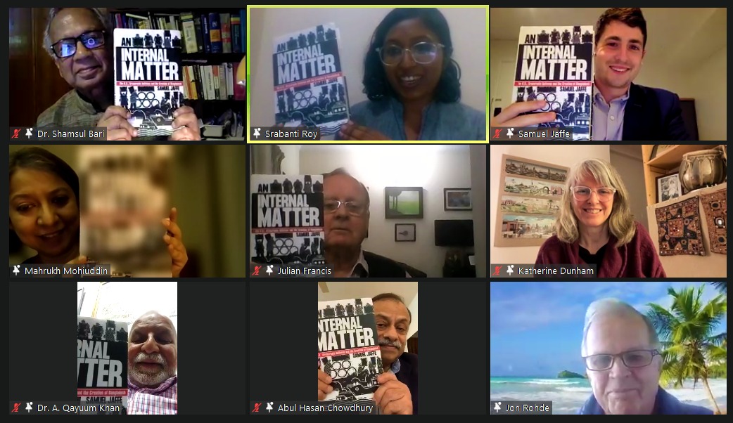 UPL launches Samuel Jaffe’s book on grassroots activism in the Liberation War