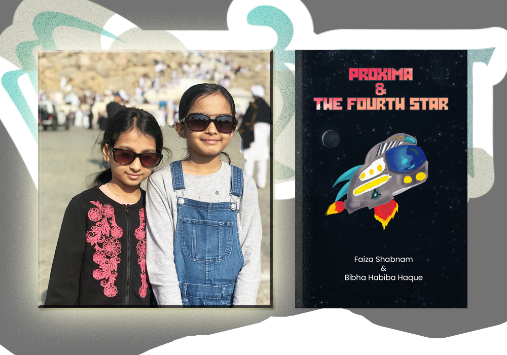 ‘We want to be writers when we grow up’: New sci-fi novella by sisters, fourth-graders