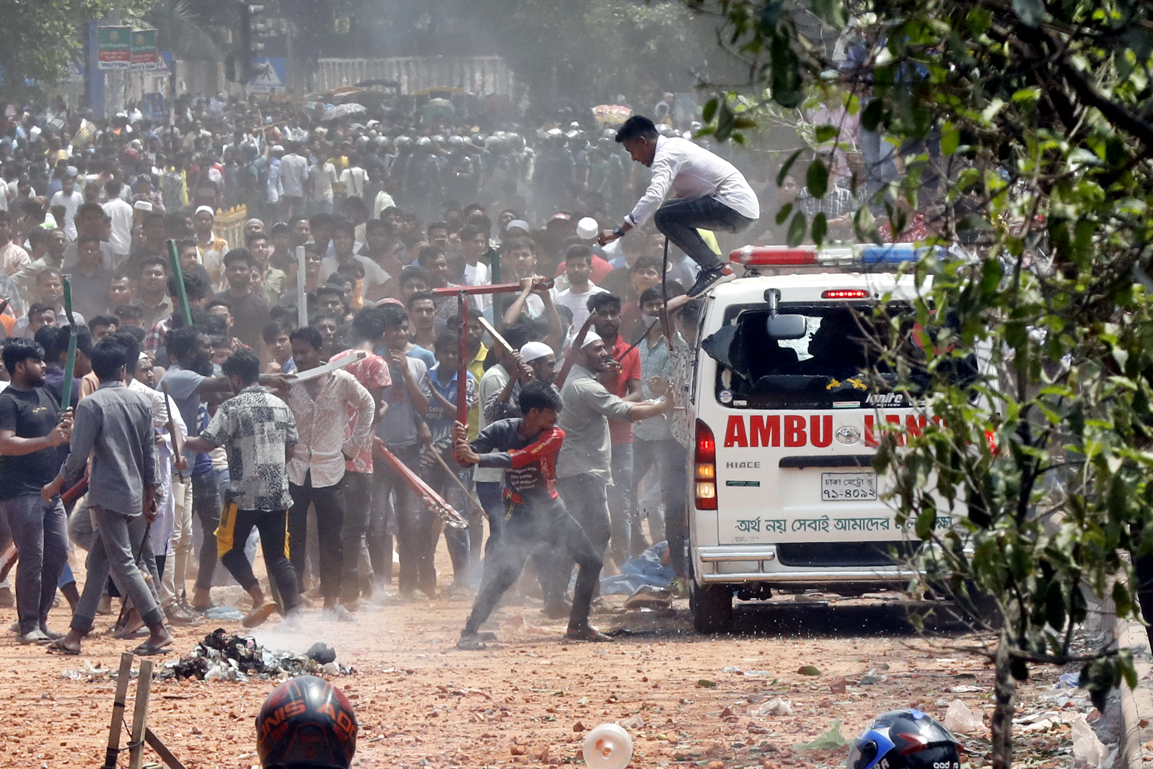  Did police do enough to quell the New Market clashes?