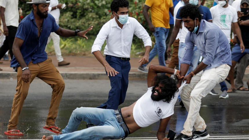 Sri Lankan MP takes own life during clashes in Colombo