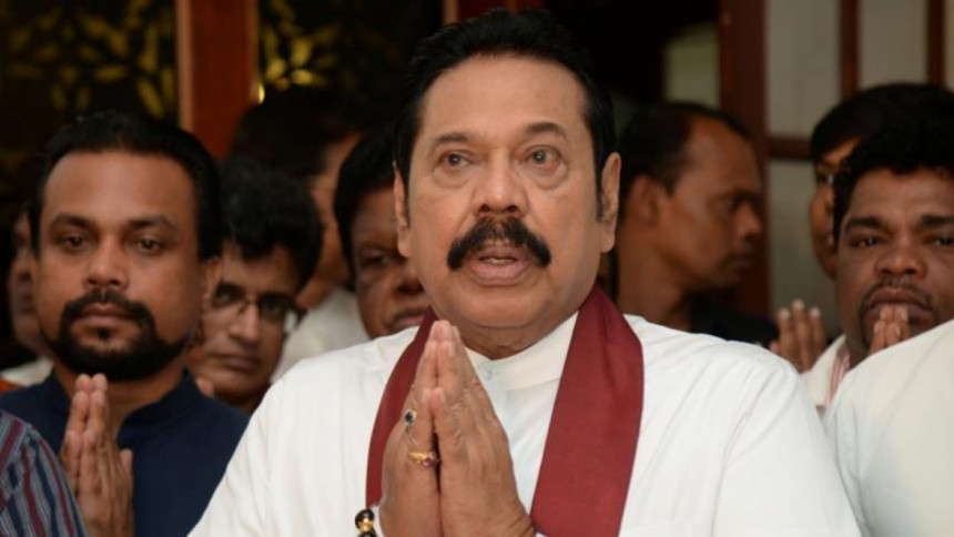Ex-PM Mahinda Rajapaksa, son barred from leaving Sri Lanka