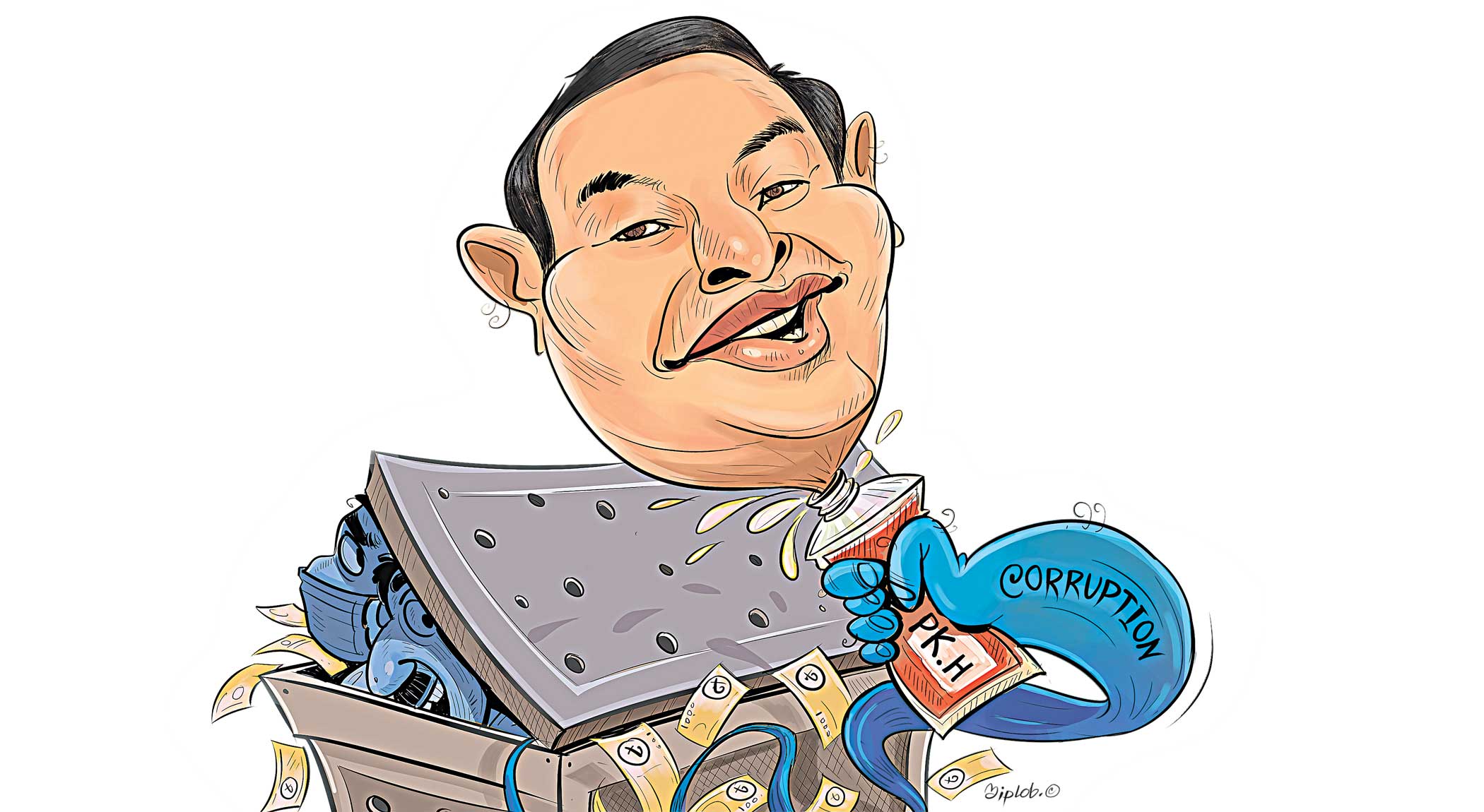 Unrestrained, PK Halder became the sultan of swindle