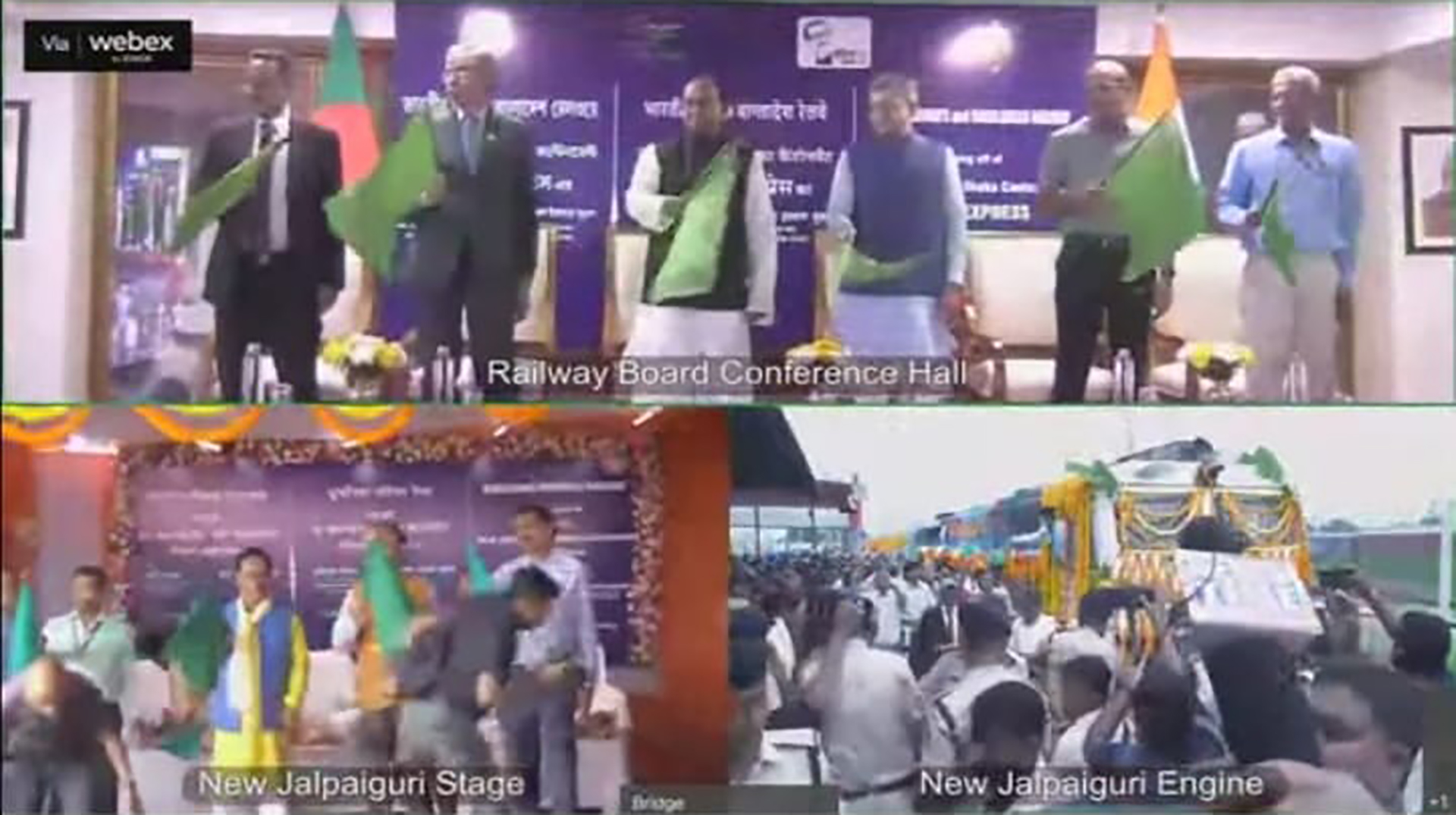 Mitali Express, 3rd Bangladesh-India passenger train, flagged off