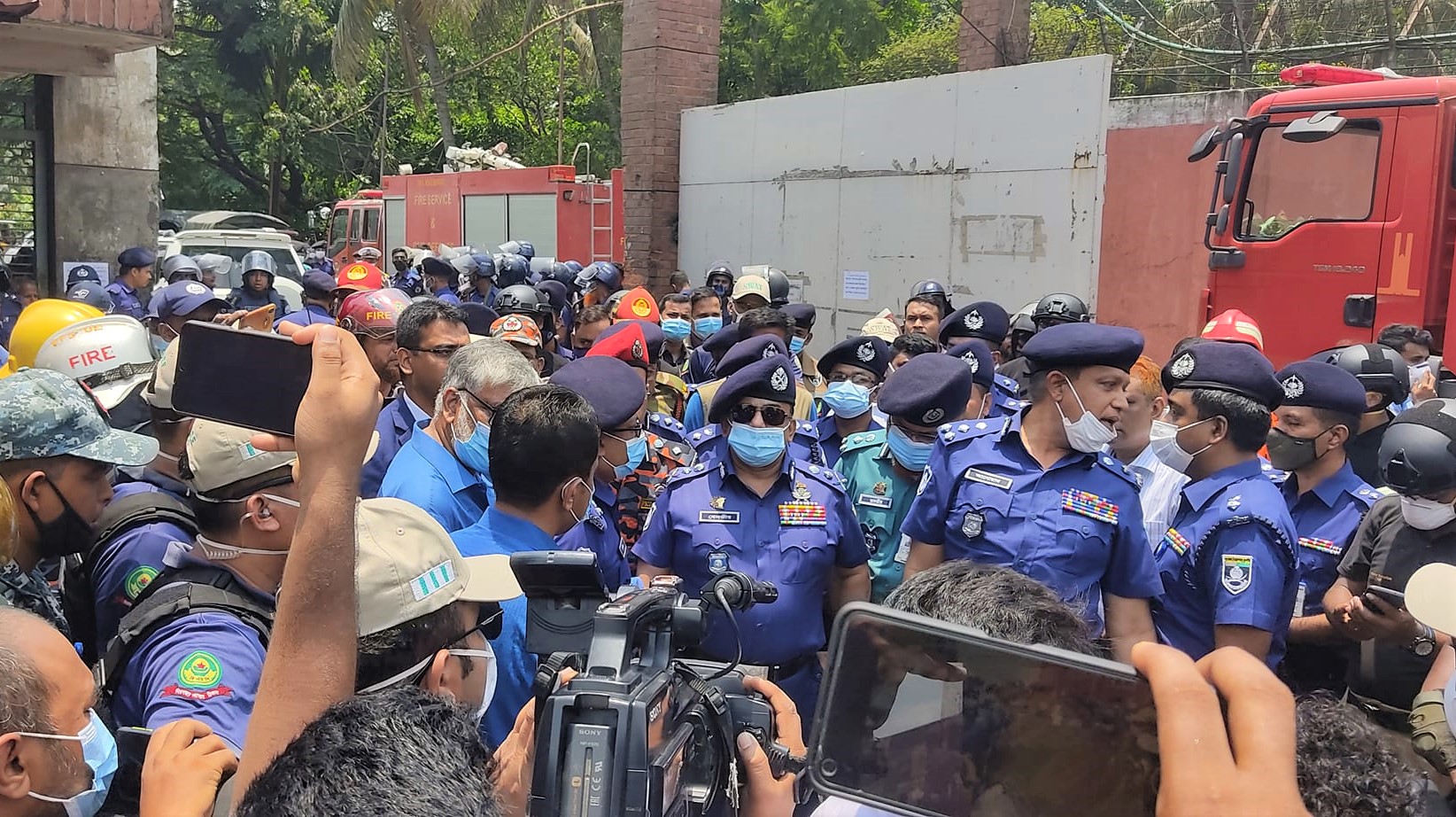 Legal action over Ctg depot fire after probe reports: IGP Benazir