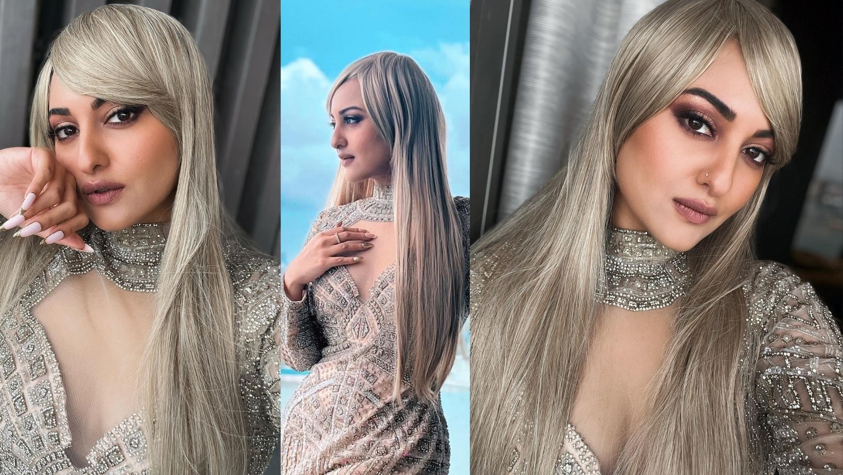 Sonakshi shocks fans, 'dyes' her hair blonde