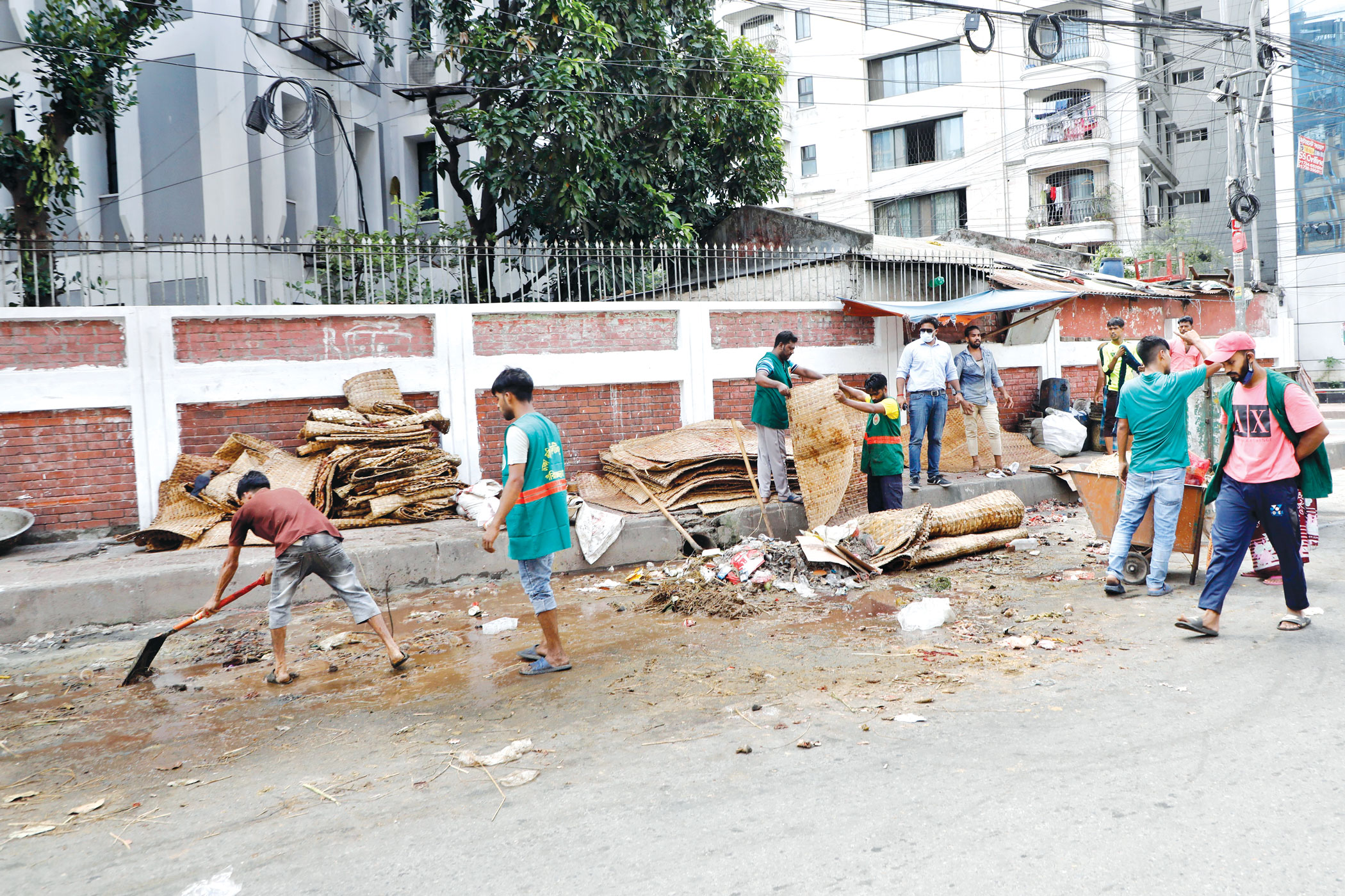 Capital cleaned up promptly