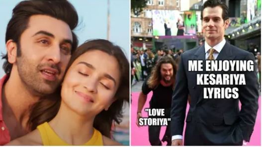 Fans cringe over ‘love storiya’ line in ‘Kesariya’ song