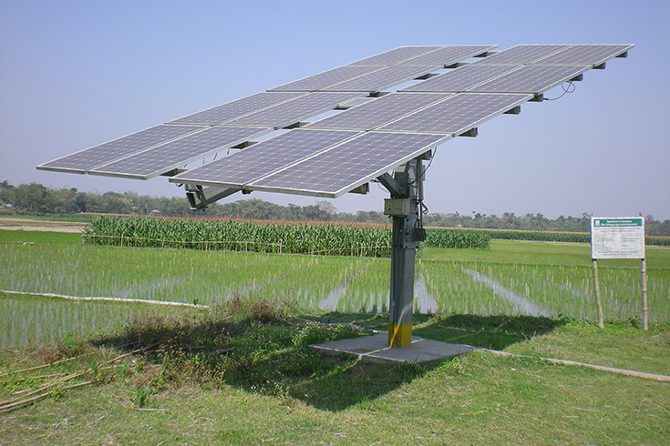 Slow progress in BREB solar pump project