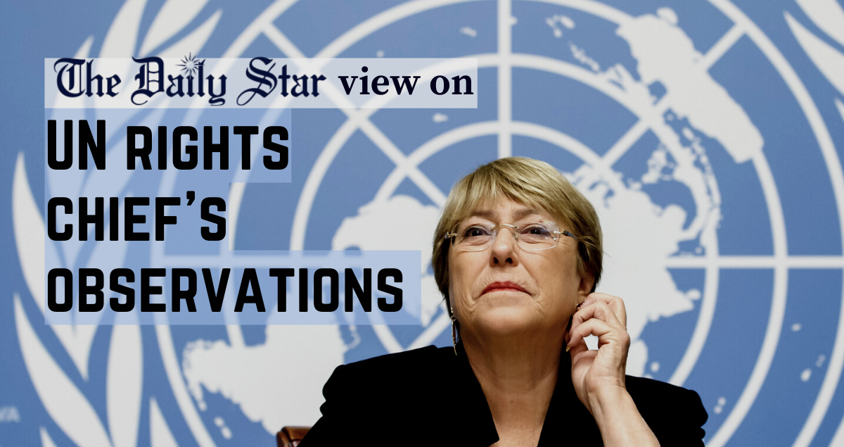 UN rights chief hits the nail on the head
