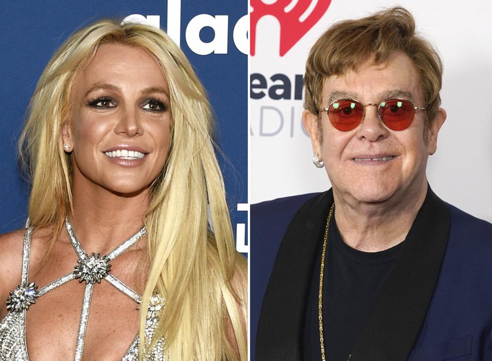 Elton John and Britney Spears unite for new dance single