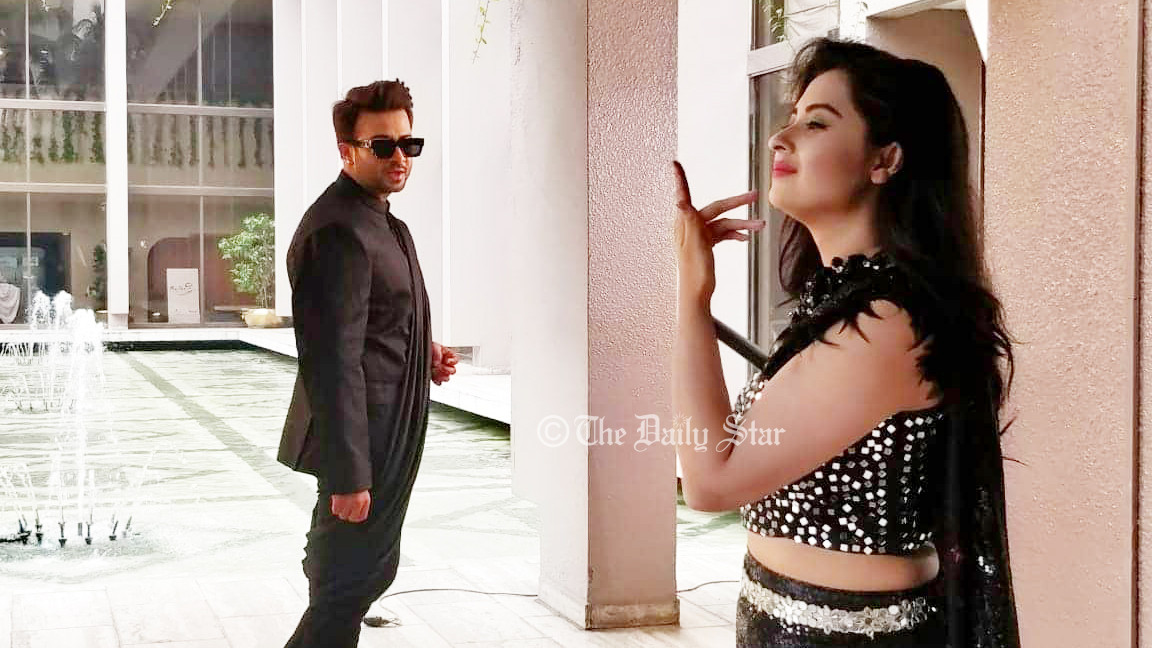 Shakib-Bubly shooting together today