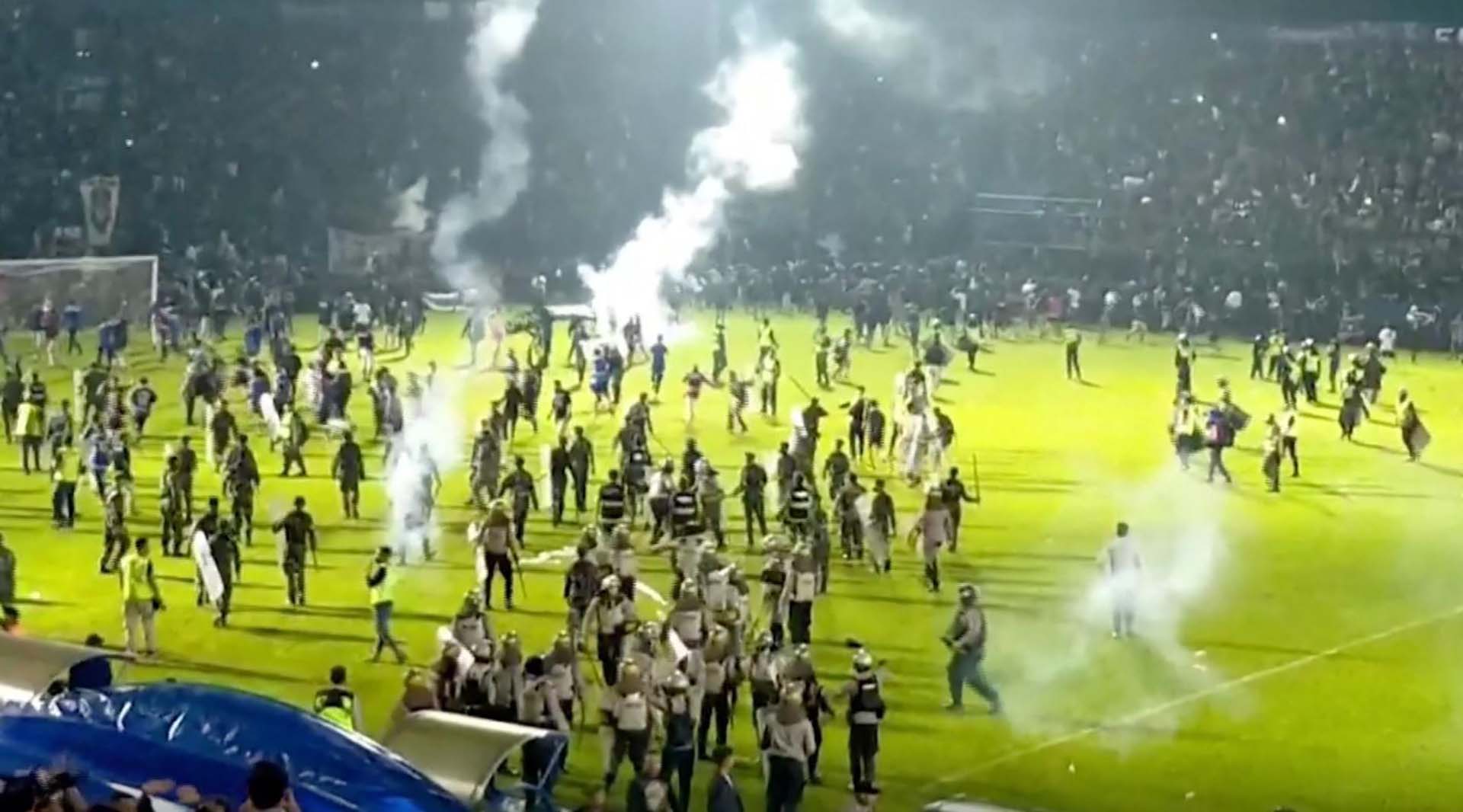 Indonesia stadium stampede death toll revised down to 125: official 