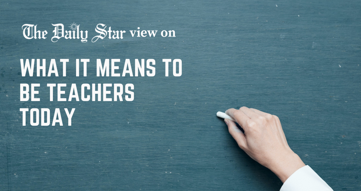 For a better future, we must empower our teachers