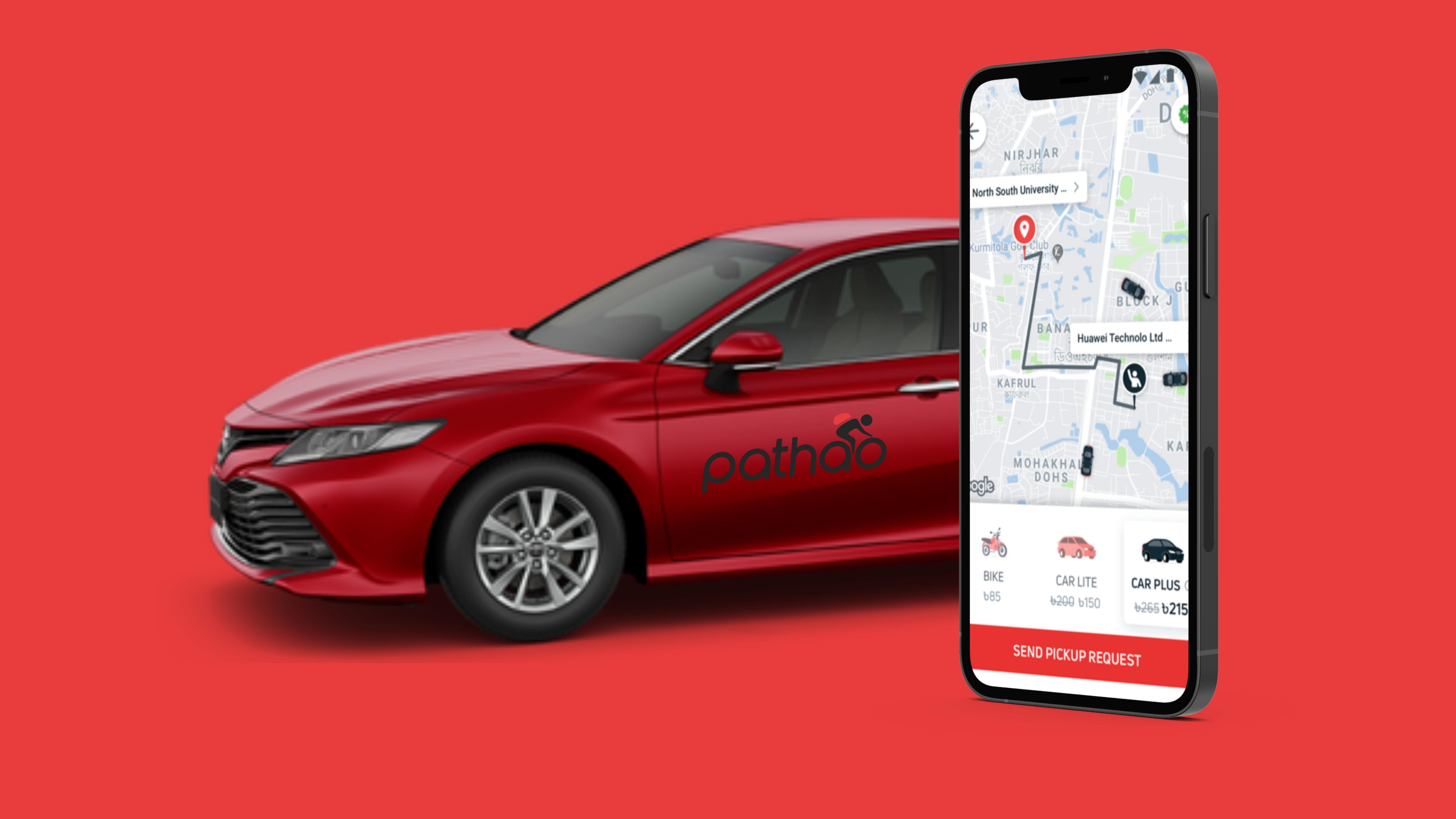 Pathao Car drivers and users can now set their own fares