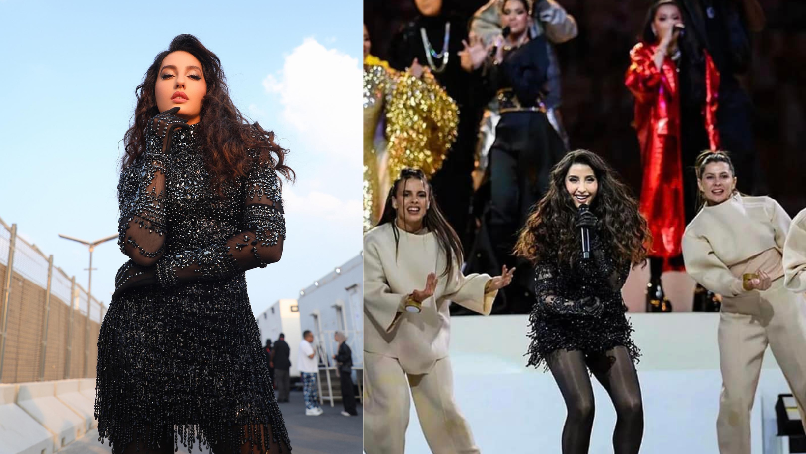 Nora Fatehi sets World Cup stage ablaze with ‘Light the Sky’