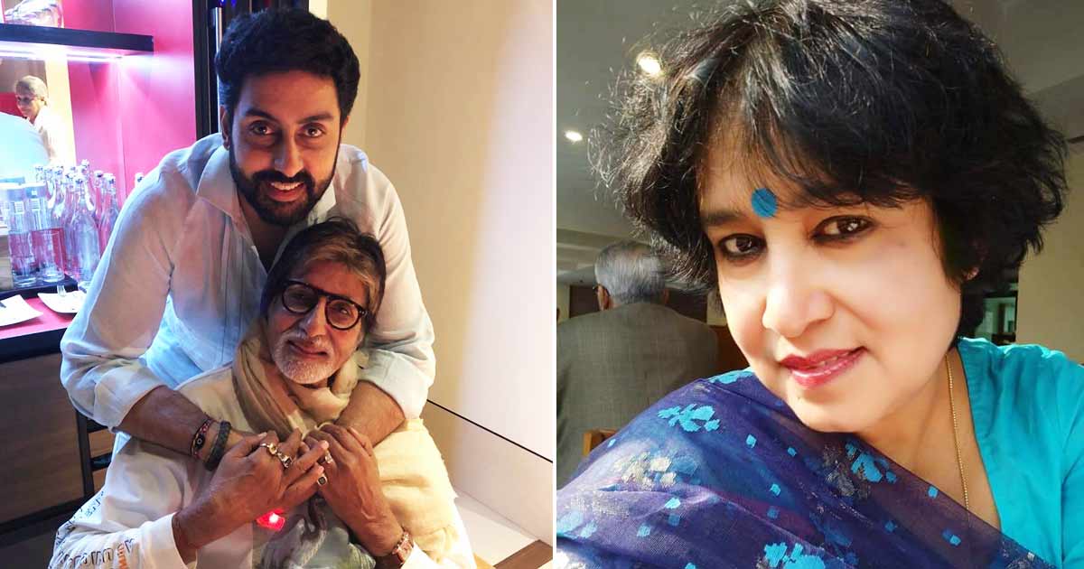 'I am an extremely proud son': Abhishek replies to Taslima Nasreen