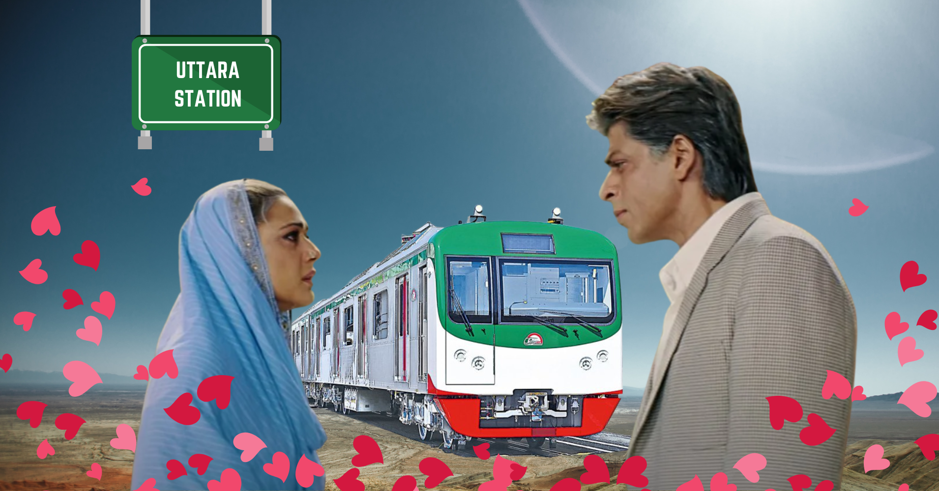 Boyfriend finally able to meet girlfriend from Uttara thanks to Metro Rail