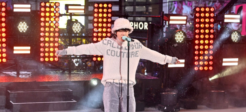 J-Hope rocks New York on New Year’s Eve