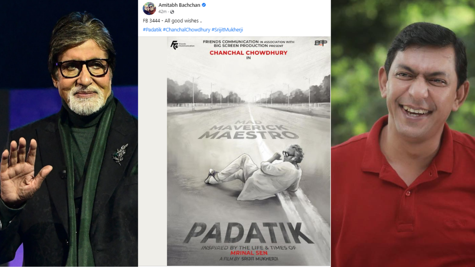 Amitabh Bachchan sends best wishes to Chanchal Chowdhury