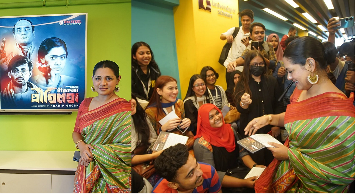 Tisha visits University of Scholars