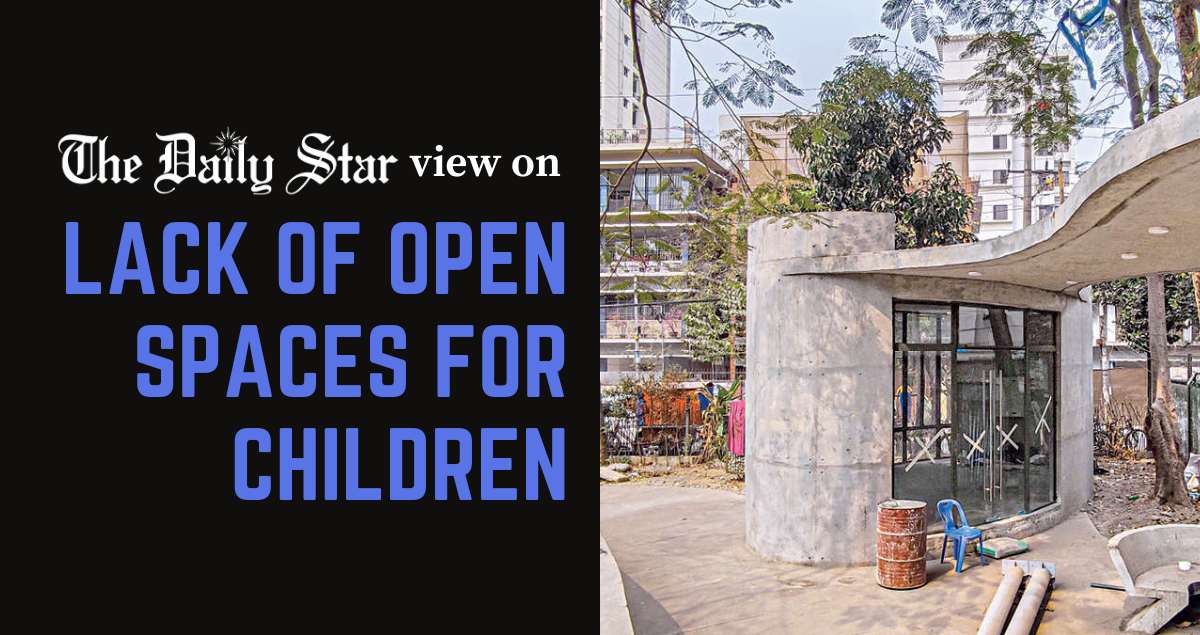 Why can't children access Dhaka's playgrounds?