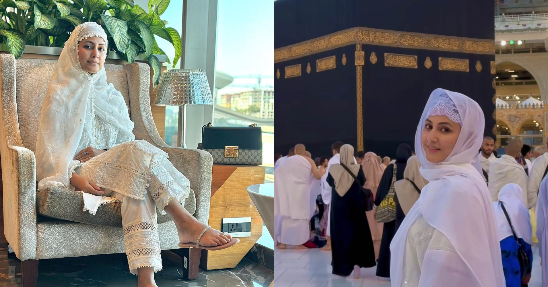 Hina Khan performs her first Umrah before Ramadan