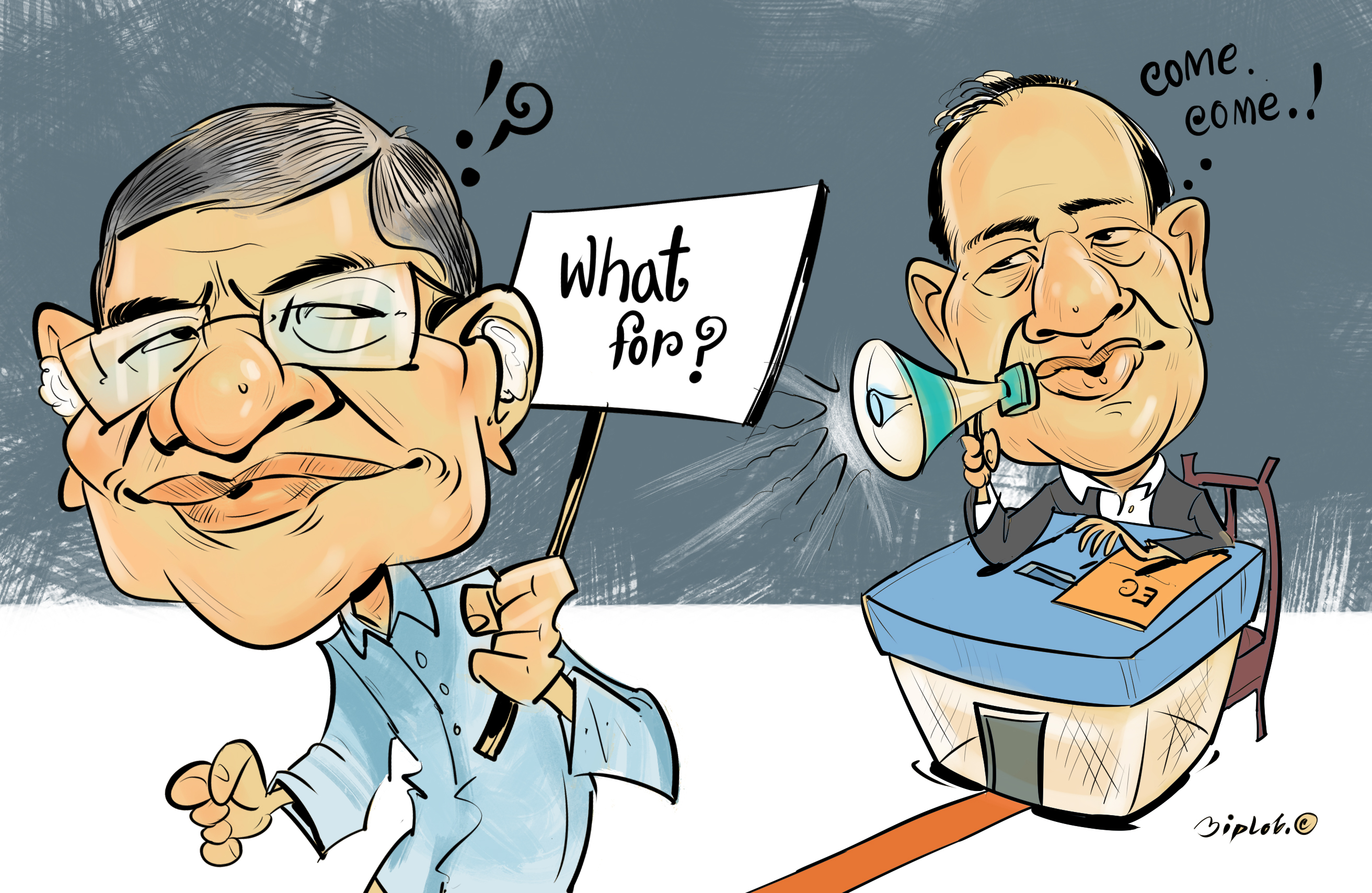 Why does the EC want to talk with the BNP anyway?