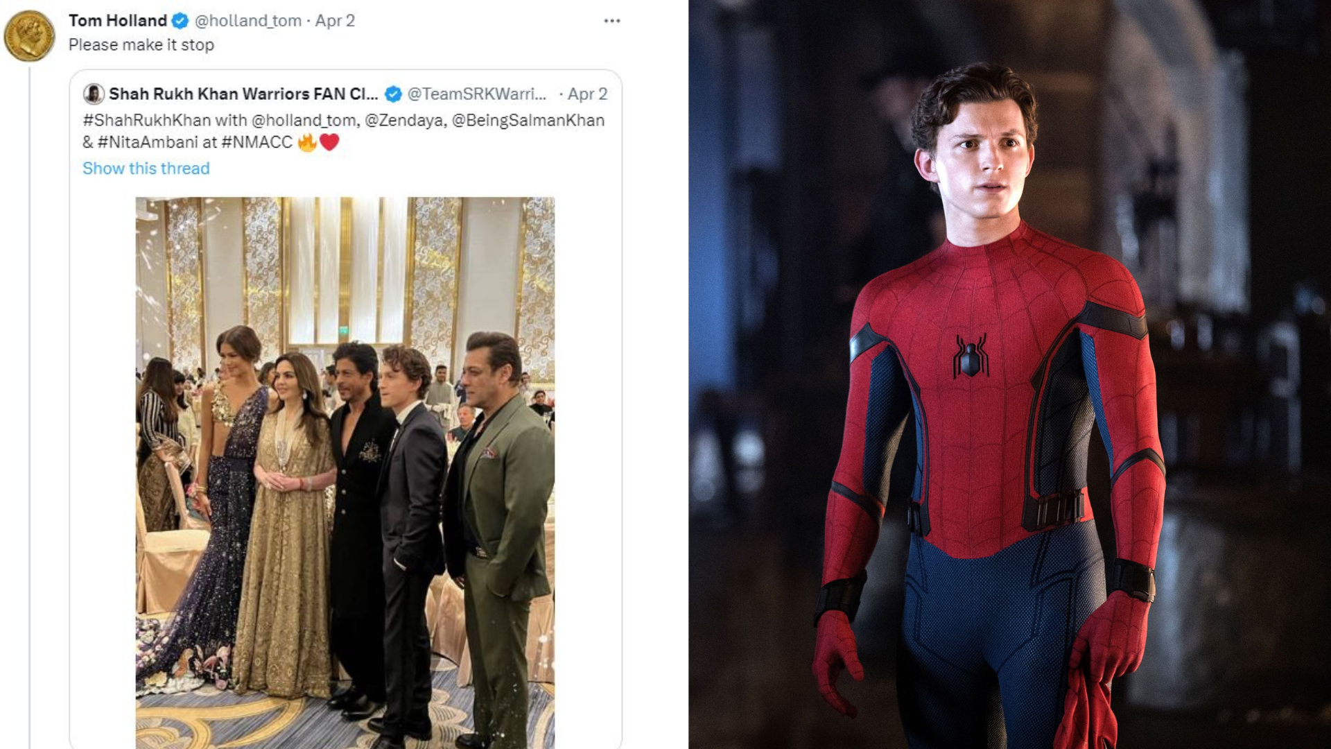 Author Tom Holland confused for Spiderman star by Indian Twitter users
