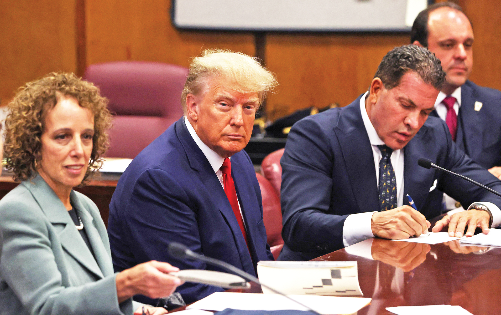 Trump pleads not guilty to 34 felony counts