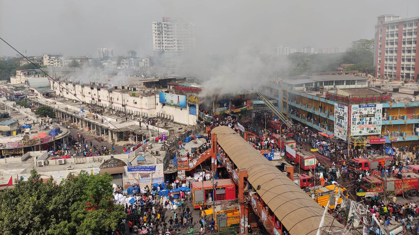 DSCC refutes traders’ claim that fire started from demolition work