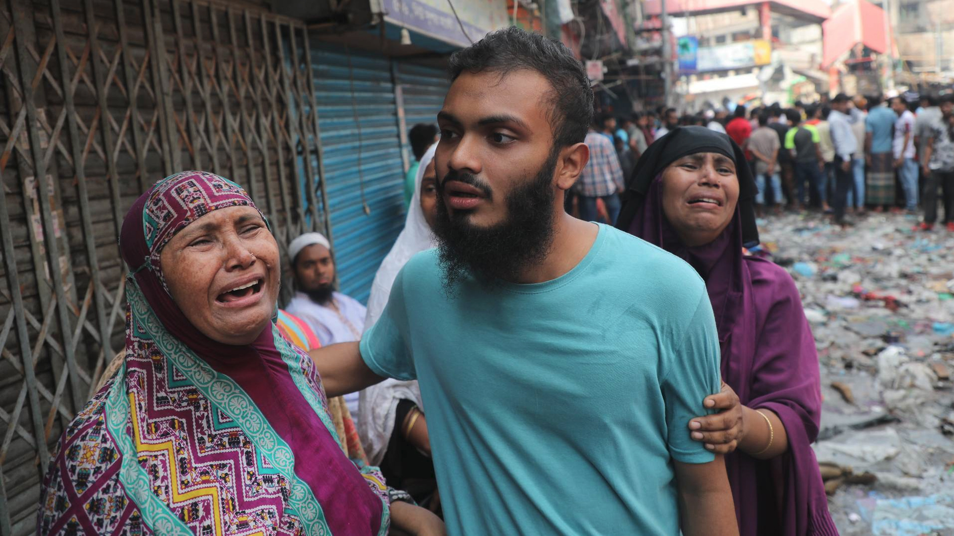 ‘Dreams gone up in flames’