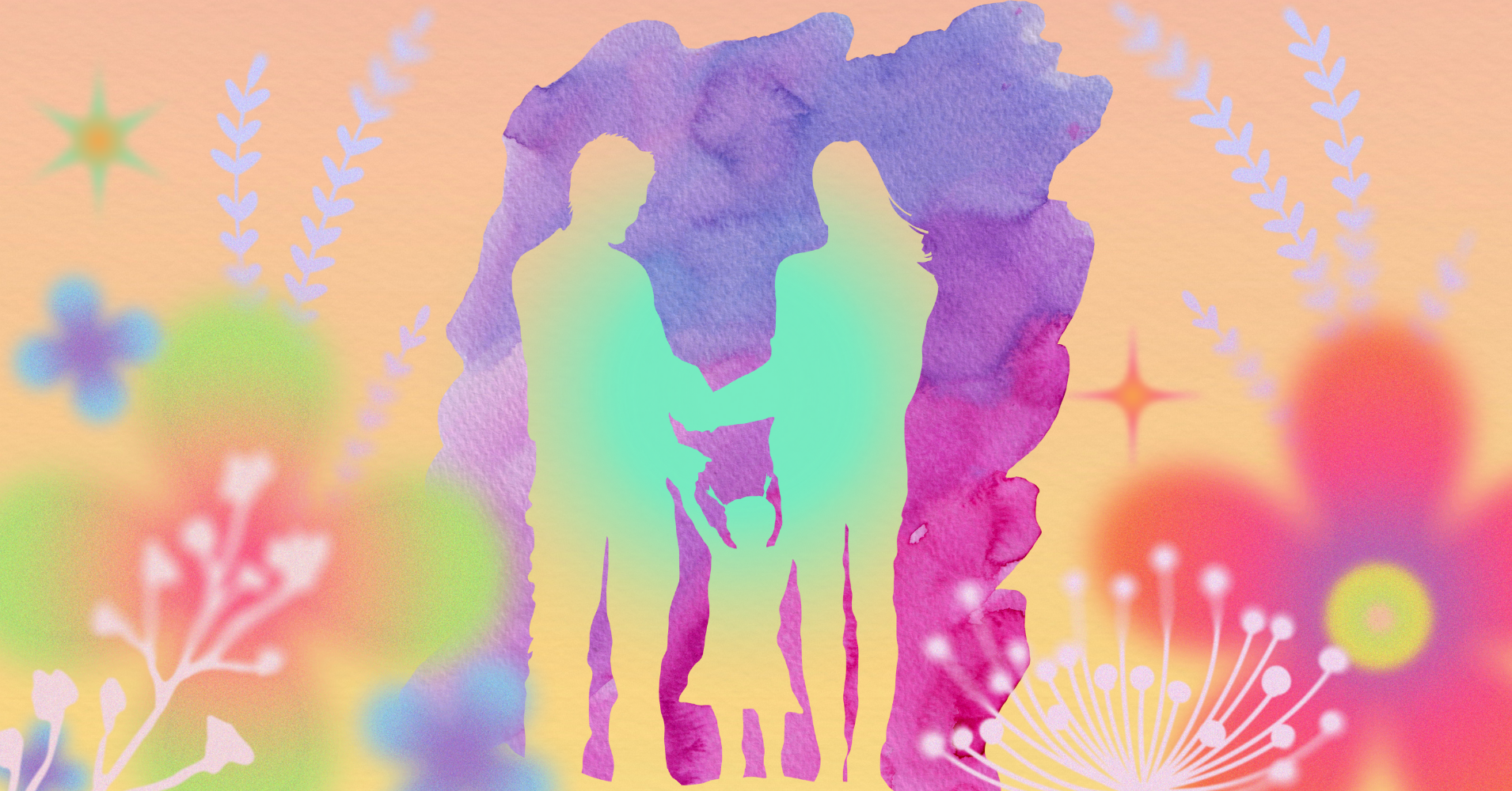 The importance of parents showing affection to each other