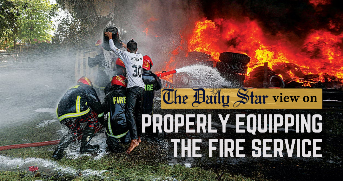 Time to equip fire service properly