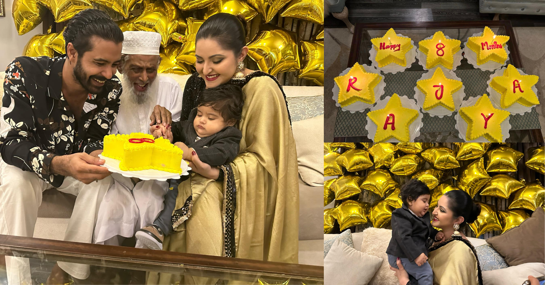 "Happy birthday, Bajan" 