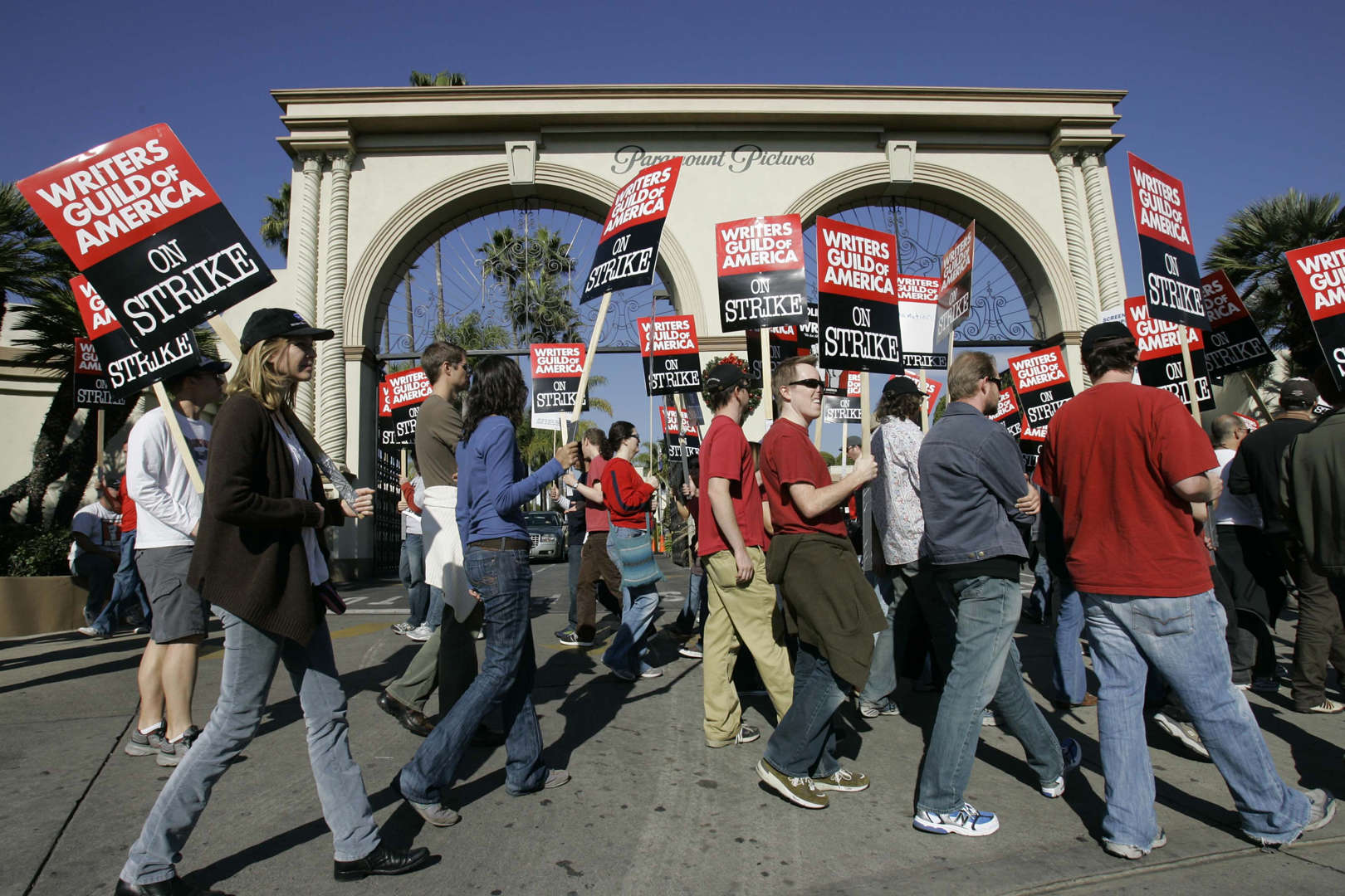 Hollywood screenwriters call a strike after contract negotiations fail