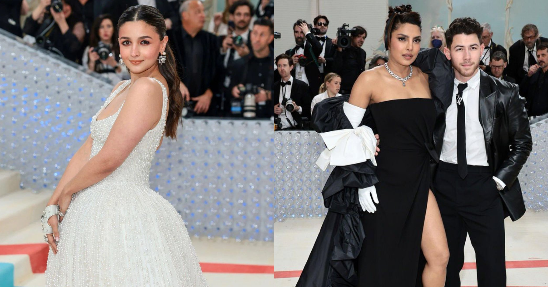 Alia, Priyanka shine in black and white at Met Gala 