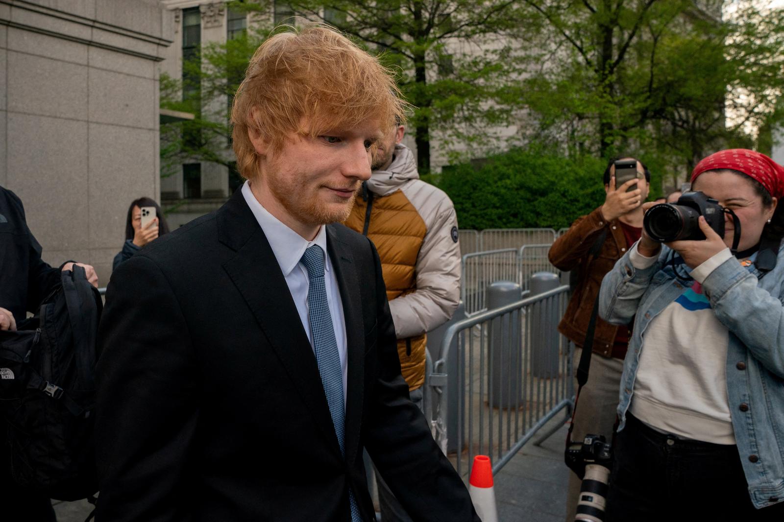 Ed Sheeran's copyright case goes to New York jury