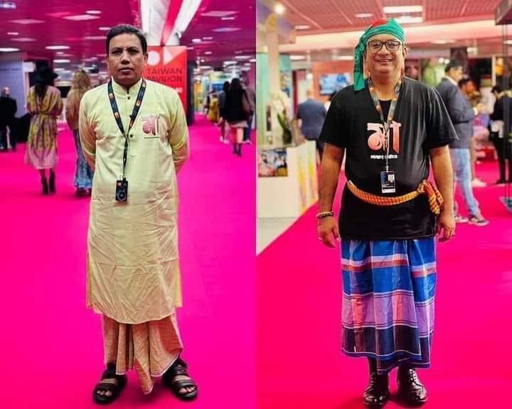 ‘Maa’ director and producer walked streets of Cannes wearing lungi-panjabi