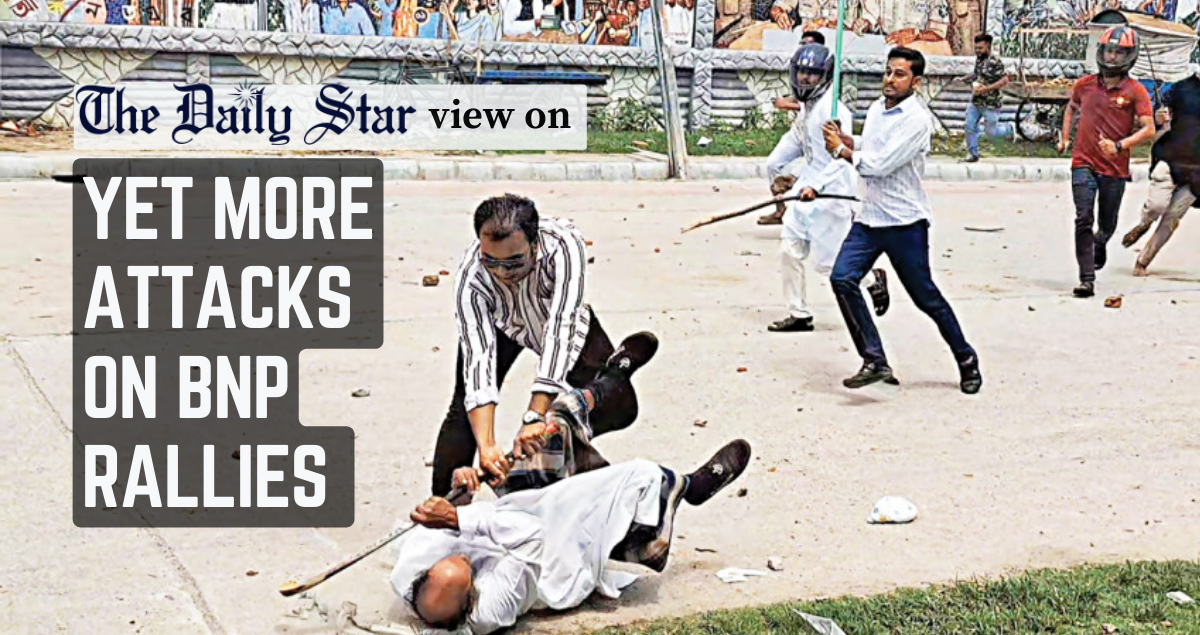 What is the point of attacking BNP rallies?