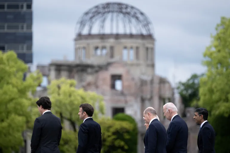 F16s to Ukraine, Hiroshima, and the mockery of G7 leaders