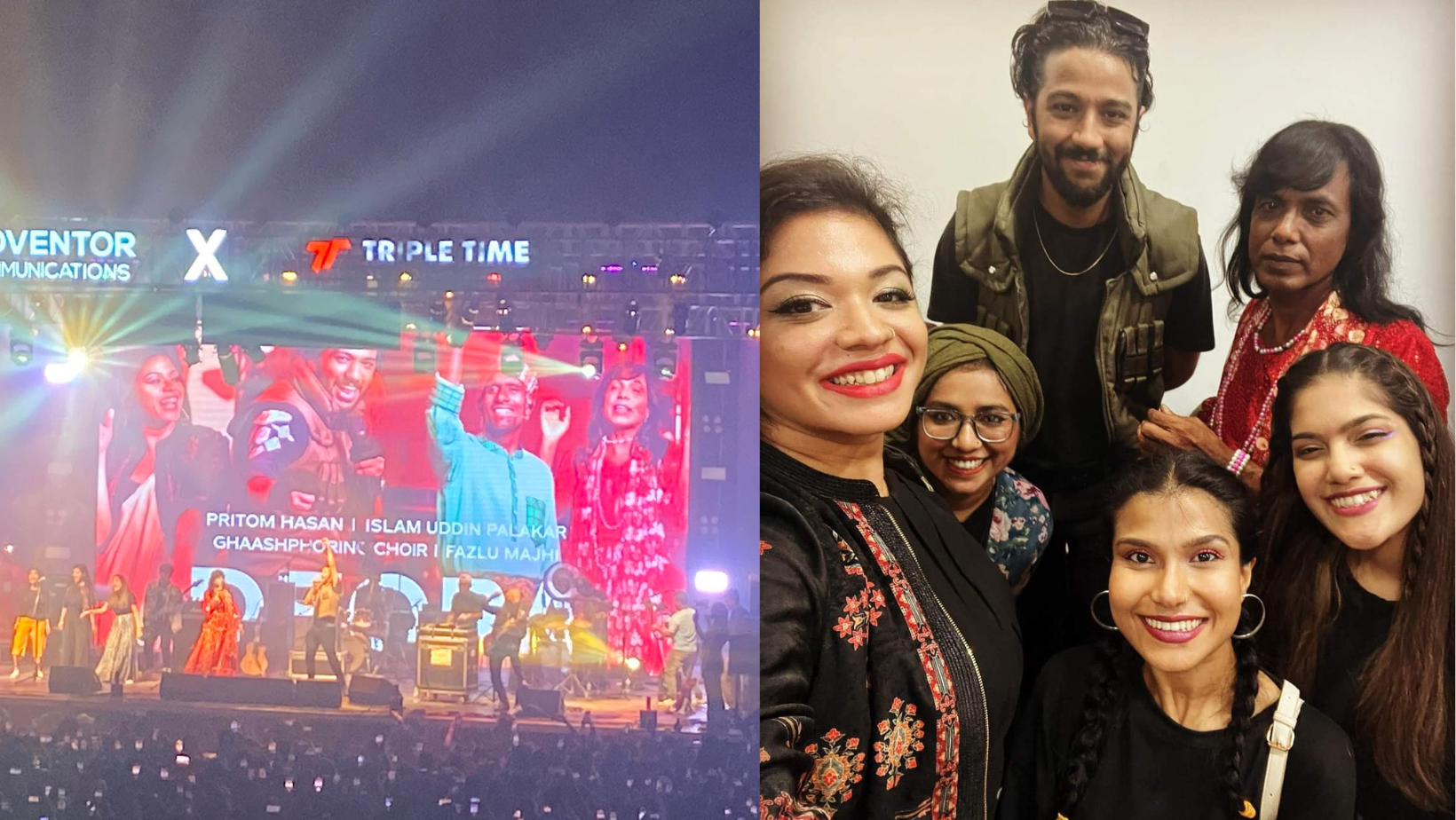 Pritom performs ‘Deora’ at Anuv Jain concert