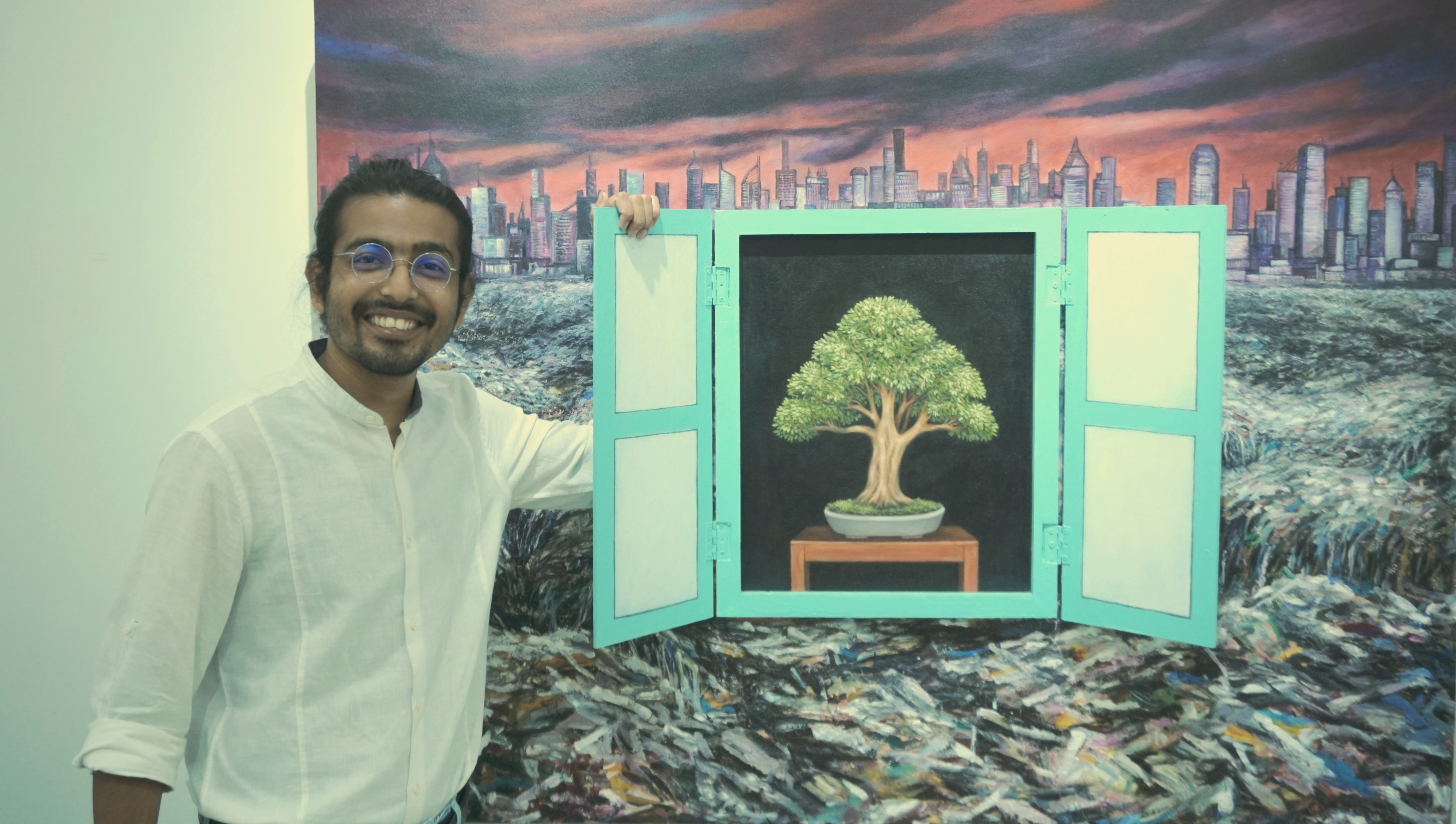 ‘The Journey Within’: Hasan Kobir creates a portal through art