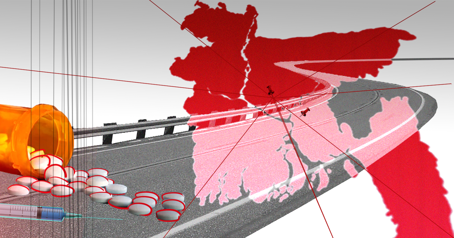 The narcotics trail: Traffickers tap 105 border points across 18 districts