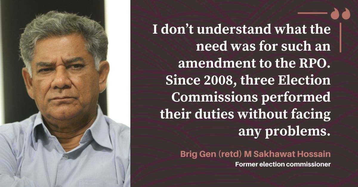 ‘If an election is not participatory, it is neither free nor fair’