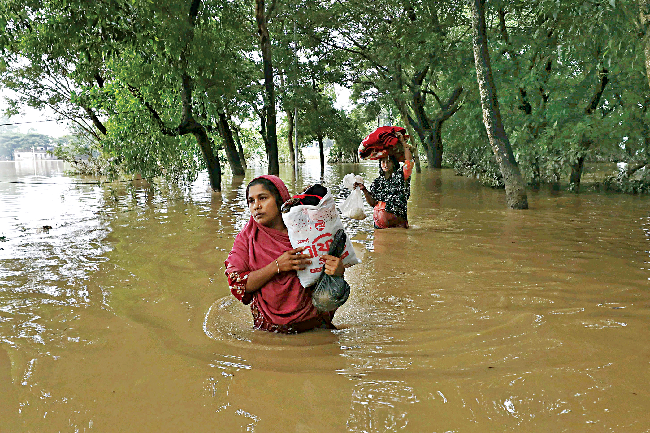 Floods in Ctg Division: Waters recede, misery lingers