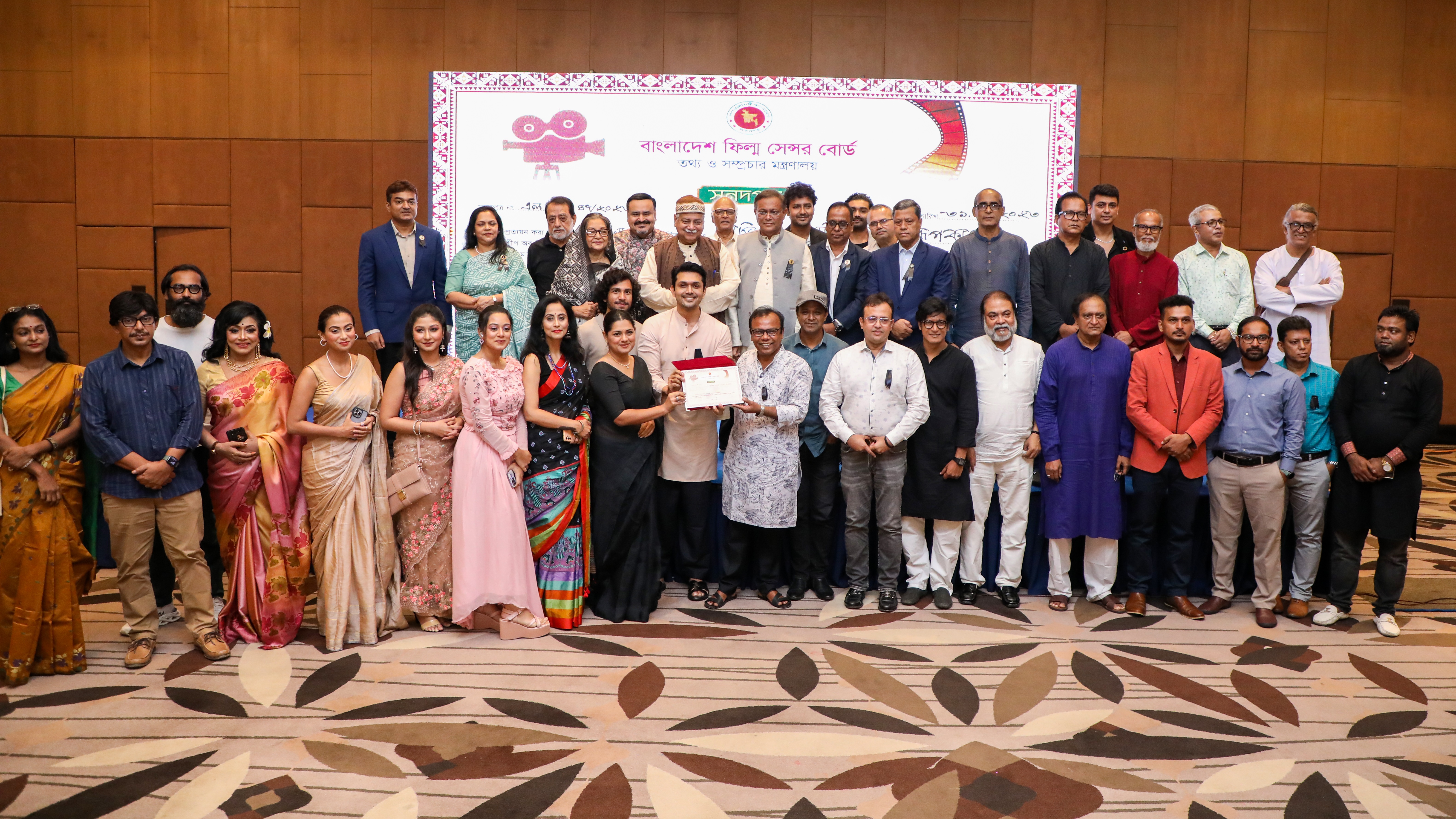 ‘Mujib: The Making of a Nation’ stars unite, receive censor certificate