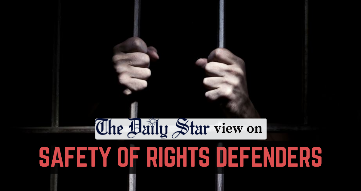 Who will defend the rights of our rights defenders?
