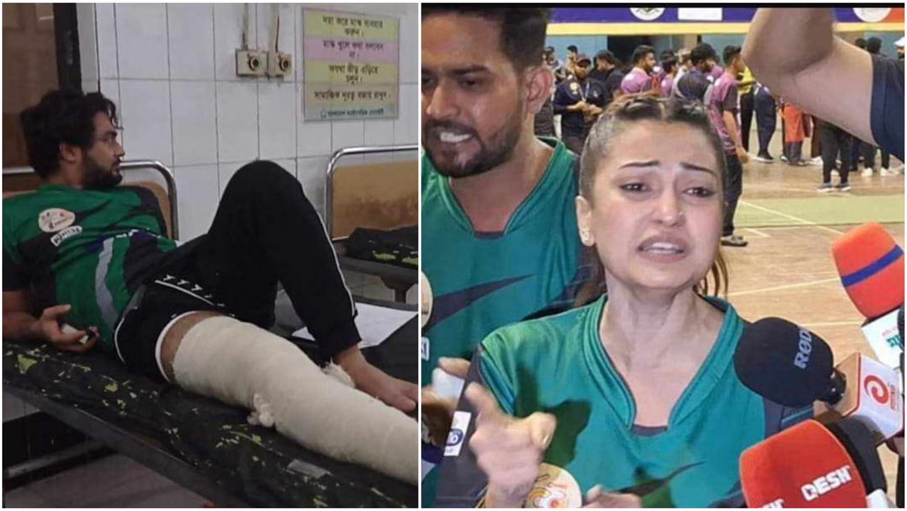 Chaos breaks out in Celebrity Cricket League, altercation leaves stars hospitalised 