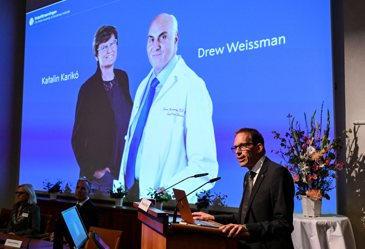 Kariko, Weissman win Nobel for mRNA Covid vaccines